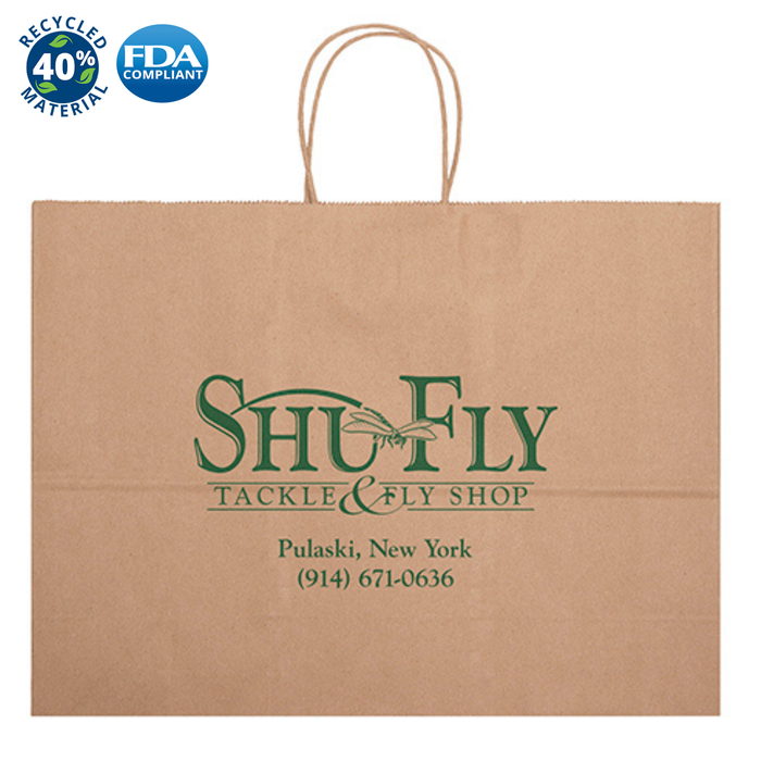 Wholesale Eco Shopper-Vogue Paper Bag - 11ECO1612