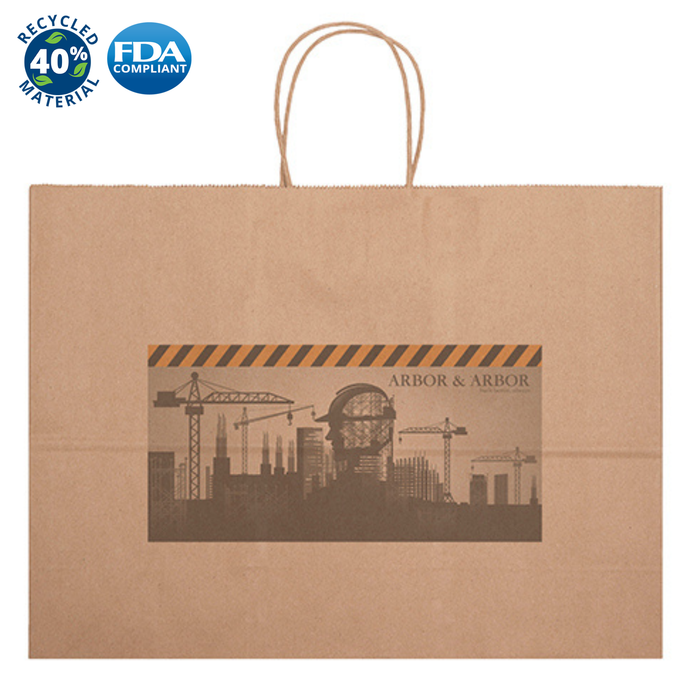 Wholesale Eco Shopper-Vogue Paper Bag - 11ECO1612