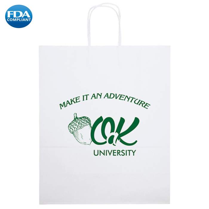 Wholesale Citation-White Paper Bag - 11WHP1315