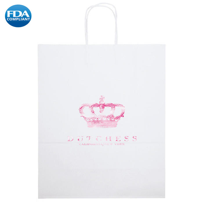 Wholesale Citation-White Paper Bag - 11WHP1315