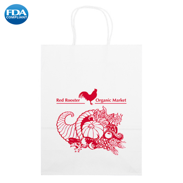 Wholesale Jenny-White Paper Bag - 11WHP814H