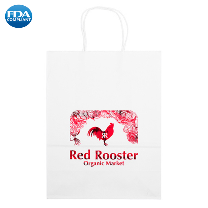 Wholesale Jenny-White Paper Bag - 11WHP814H