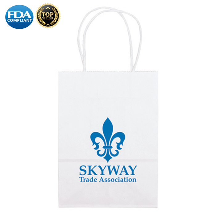 Wholesale Pup-White Paper Bag - CVWHP58