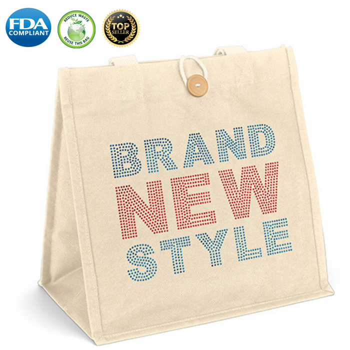 Wholesale cotton aurora long handle tote