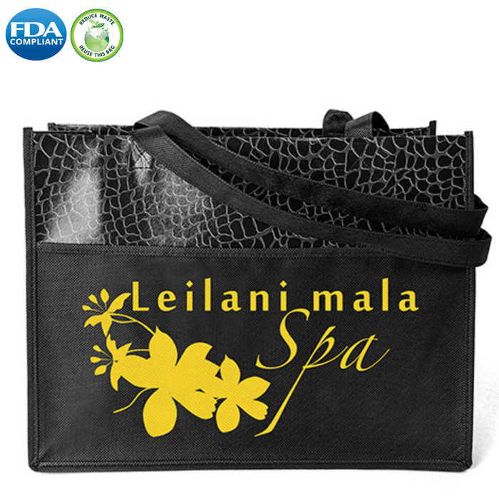 Wholesale Couture Laminated Tote Bag - 39LPBKS1612