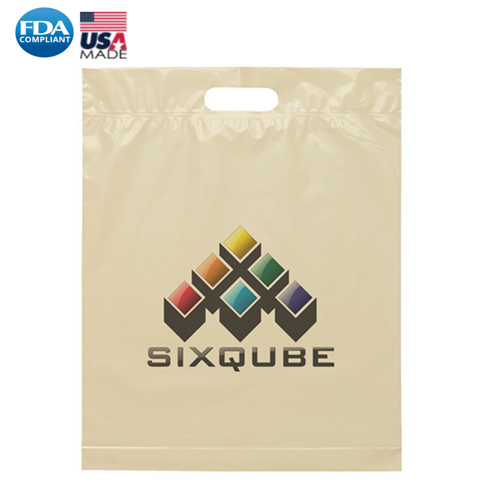 Wholesale  Die Cut 15W x 19H x 3 Plastic Bag - DYECO1519