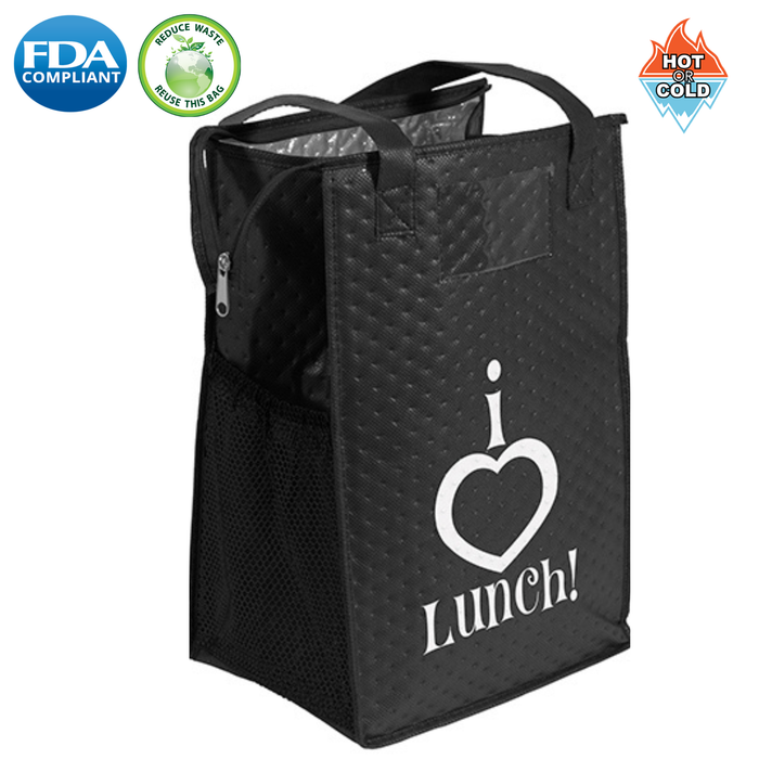Wholesale Therm-O Super Snack Non-Woven Tote Bag - 39AC914