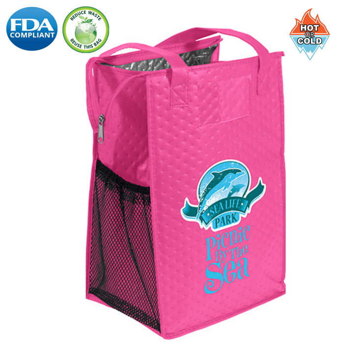 Wholesale Therm-O Super Snack Non-Woven Tote Bag - 39AC914