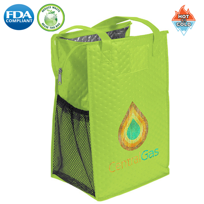 Wholesale Therm-O Super Snack Non-Woven Tote Bag - 39AC914