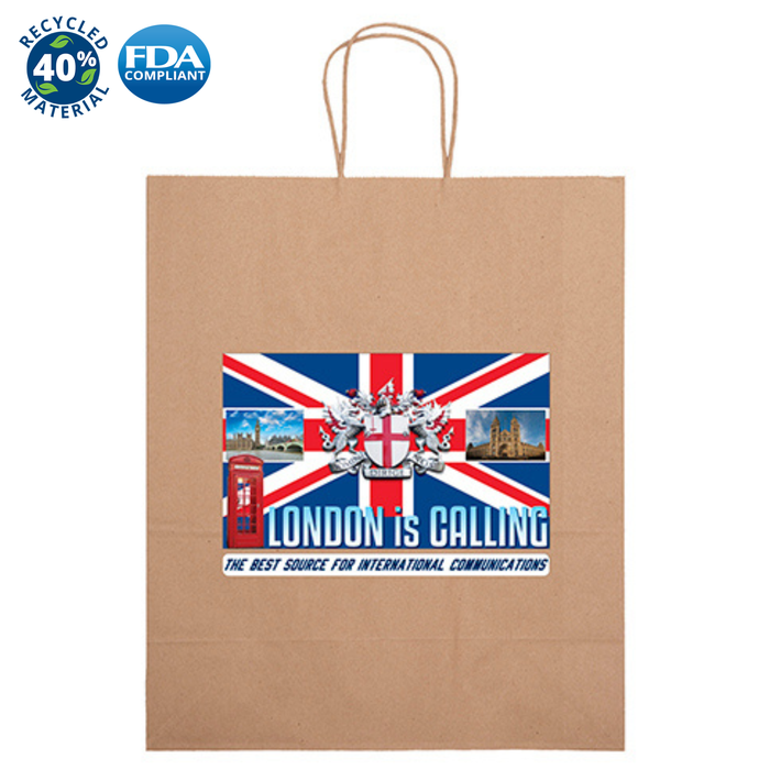 Wholesale Eco Shopper-Citation Paper Bag - 11ECO1315