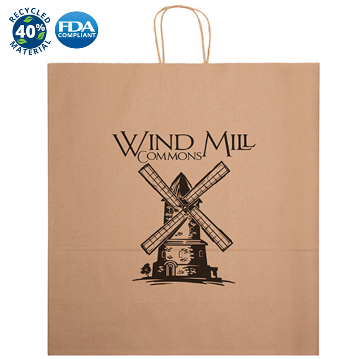 Wholesale Eco Shopper-Duke Paper Bag - CVECO1818