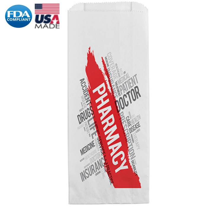 Wholesale Pharmacy Paper Bag - 17PHB510