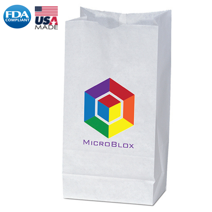 Wholesale Peanut White Paper Bag - CVWHP1