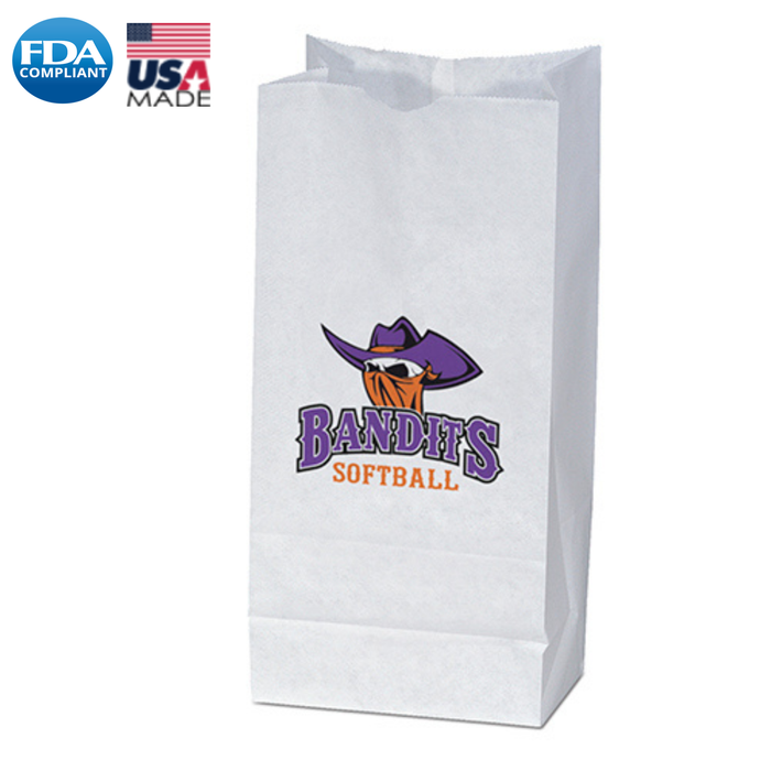 Wholesale Peanut White Paper Bag - CVWHP1