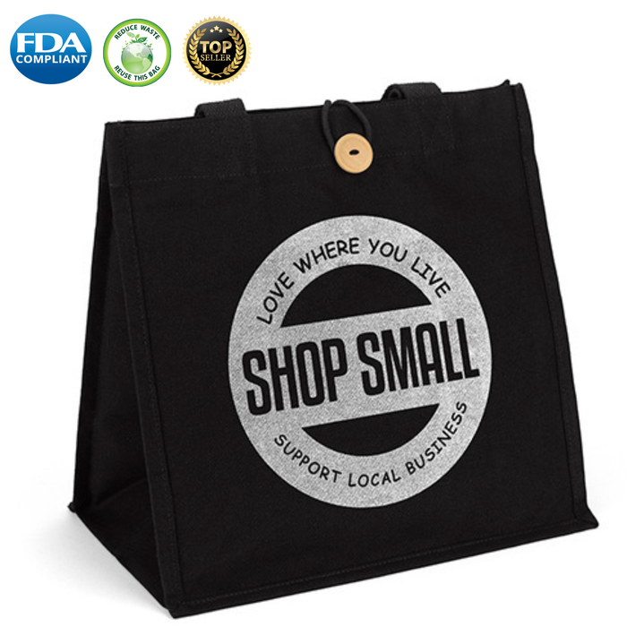 Wholesale cotton aurora long handle tote