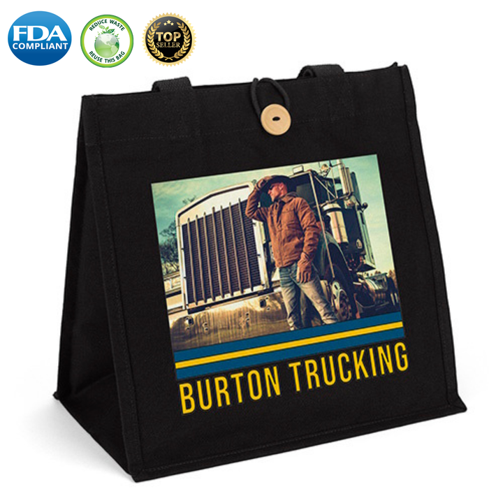 Wholesale cotton aurora long handle tote