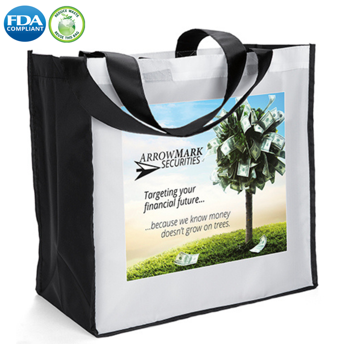Wholesale Picasso Polyester Tote - 40PI1414