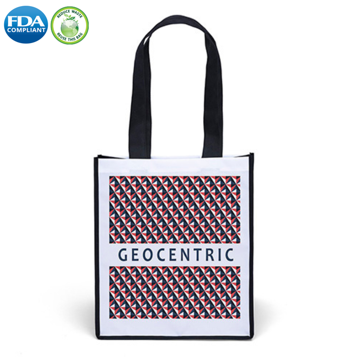 Wholesale Scott Black White long handle tote bag