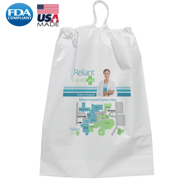 Wholesale Cotton Draw Bag-12 X 16 X 4 Plastic Bag - DYCD1216