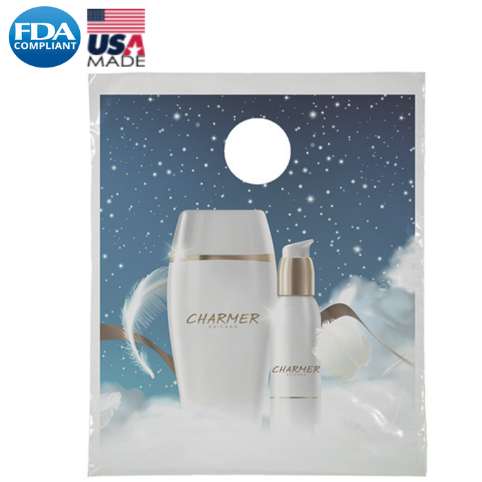 Wholesale 7 1/2 x 9 Digital Full-Color Door Knob Plastic Bag - FCDK79
