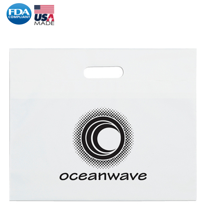 Wholesale Die Cut Handle Bag-16 X 13 Plastic Bag - 19WFS1613