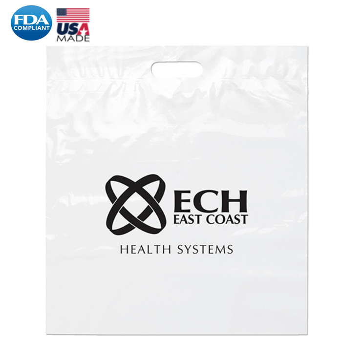 Wholesale Die Cut Handle Bag-18 X 20 X 4 Plastic Bag - 19WFS1820