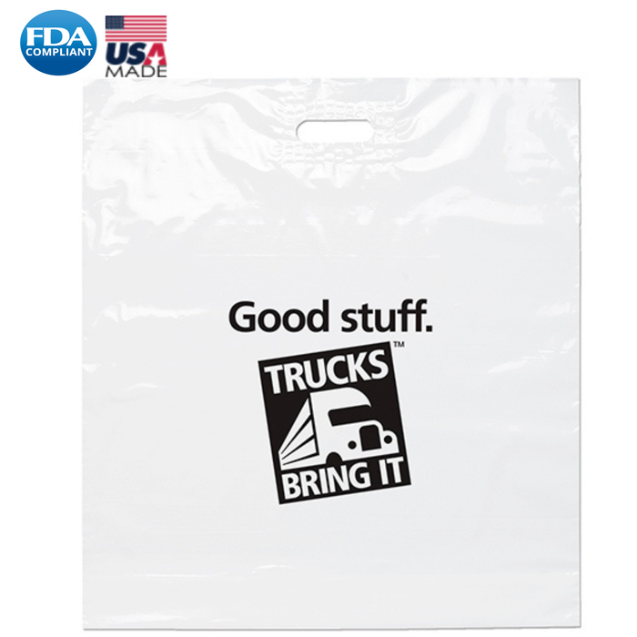 Wholesale Die Cut Handle Bag-22 X 24 X 5 Plastic Bag - 21WFS2224