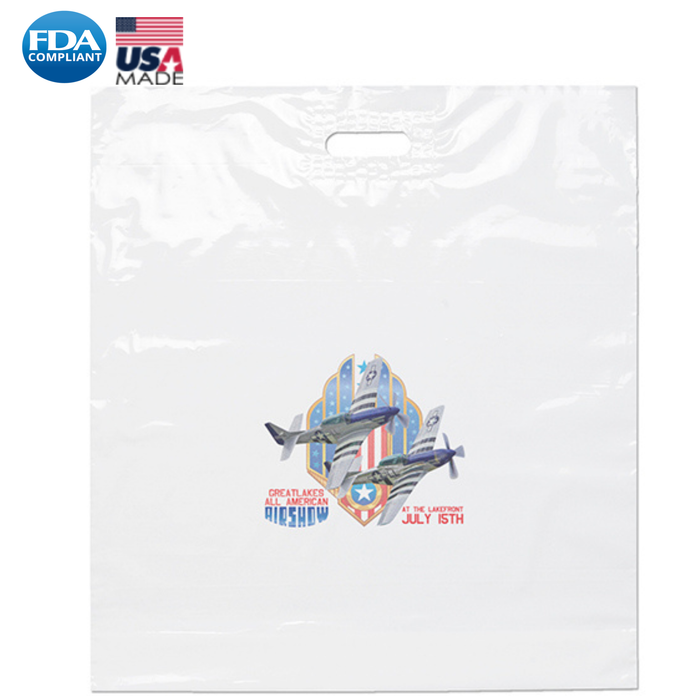 Wholesale Die Cut Handle Bag-22 X 24 X 5 Plastic Bag - 21WFS2224