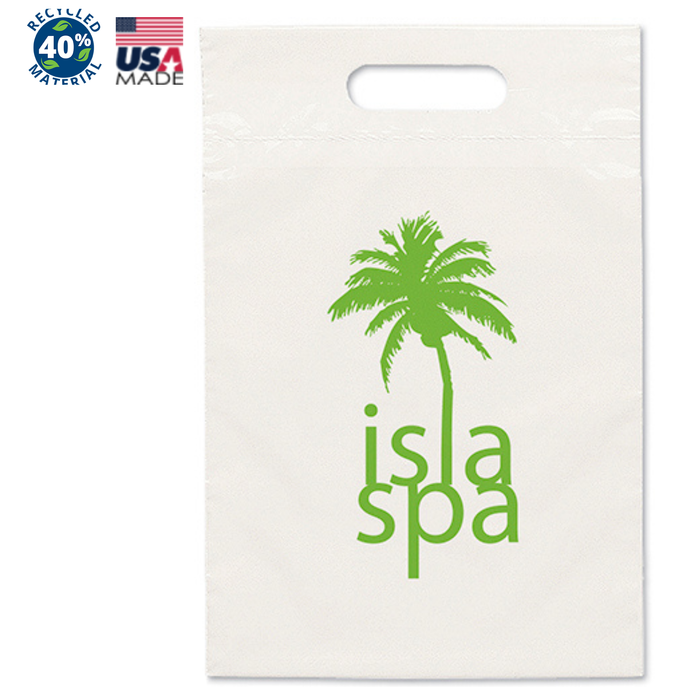 Wholesale Eco Die Cut 9 1/2W x 14H Plastic Bag - DYECO914