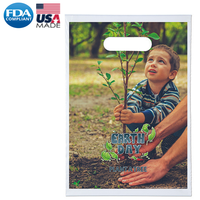 Wholesale 9 x 13 Oxo-Biodegradable Digital Full-Color Die Cut Plastic Bag - FCB3913