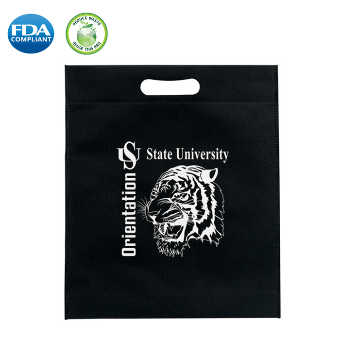 Wholesale 10W x 14H Non-Woven Die Cut Non-Woven Bag - 39D1014