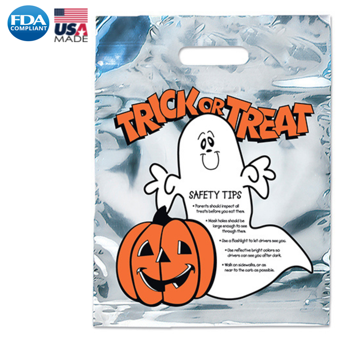 Wholesale Silver Reflective Ghost Bag Plastic Bag - 31HAP1115