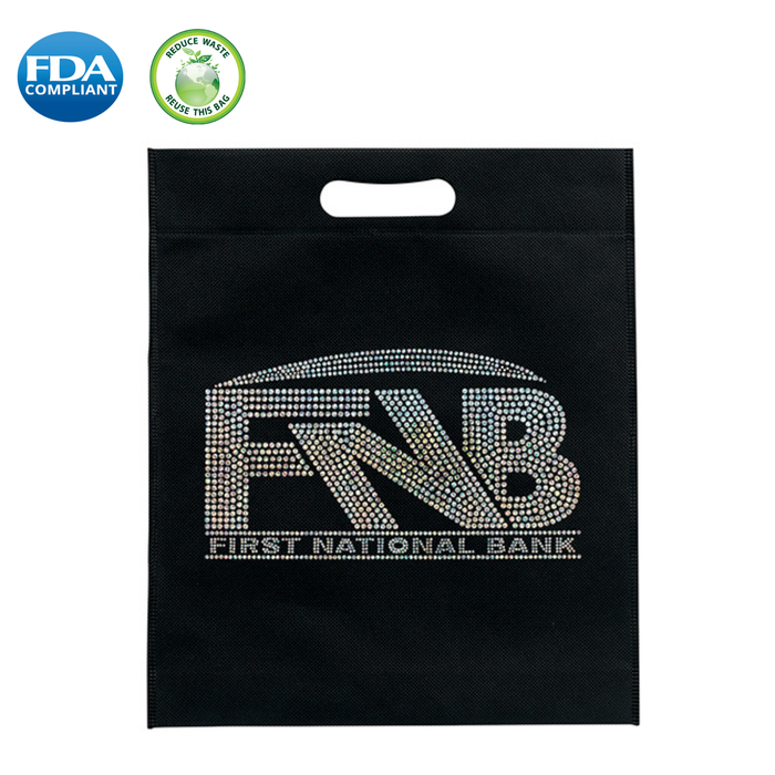 Wholesale 10W x 14H Non-Woven Die Cut Non-Woven Bag - 39D1014