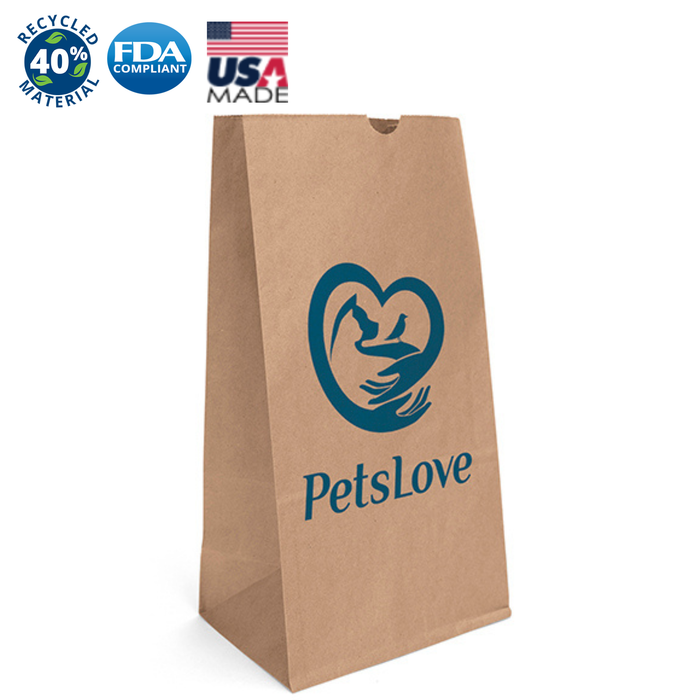 Wholesale 20# SOS Paper Bag - 13P20