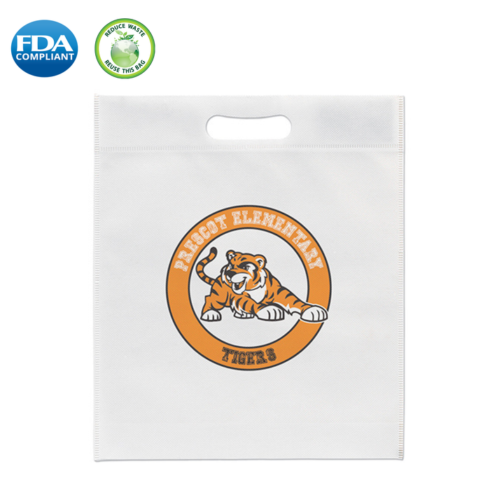 Wholesale 10W x 14H Non-Woven Die Cut Non-Woven Bag - 39D1014