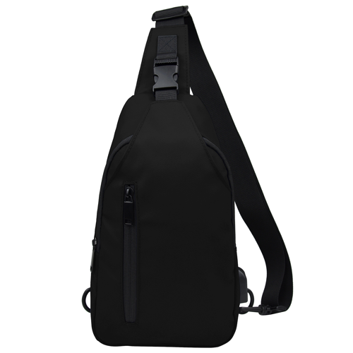 12" Tall Polyester Sling Bag with Adjustable Strap