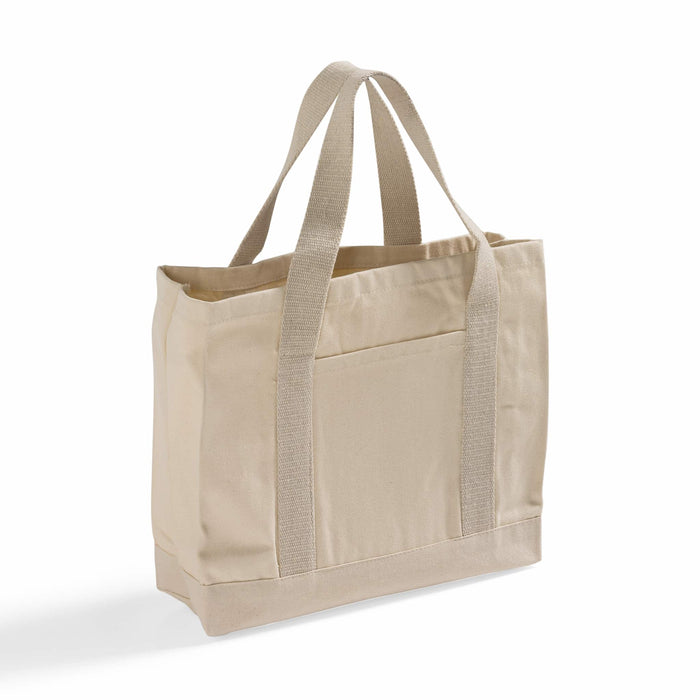 bulk travel tote bags 12 ct Med/Large Canvas Bag with Long Handles Measuring 13 inch W x 5 x 13 inch H Lzerking 24 Pack Canvas Tote
