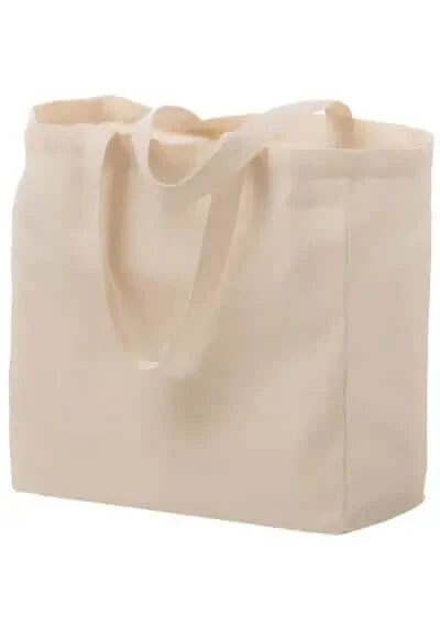 Cotton Canvas Tote Bag –