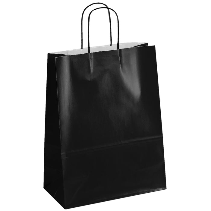 Wholesale Amber-Black Paper Bag - 9180