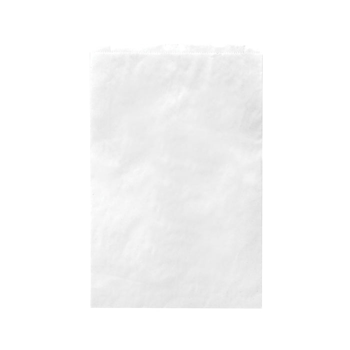 Wholesale White Kraft Merchandise Bag - 5M12218W