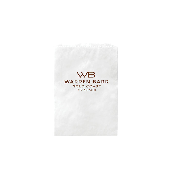 Wholesale WHITE KRAFT MERCHANDISE BAG - 5M69W