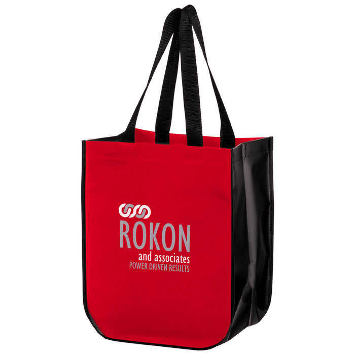 Matte Laminated Island Tote Bag-Blank | Totally Promotional