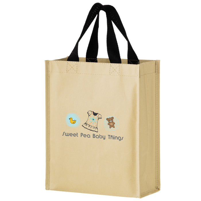 Wholesale NON-WOVEN HYBRID TOTE WITH PAPER EXTERIOR - MACK9