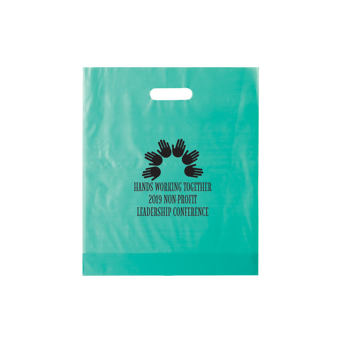 Wholesale FROSTED DIE CUT BAG - 19FD15184