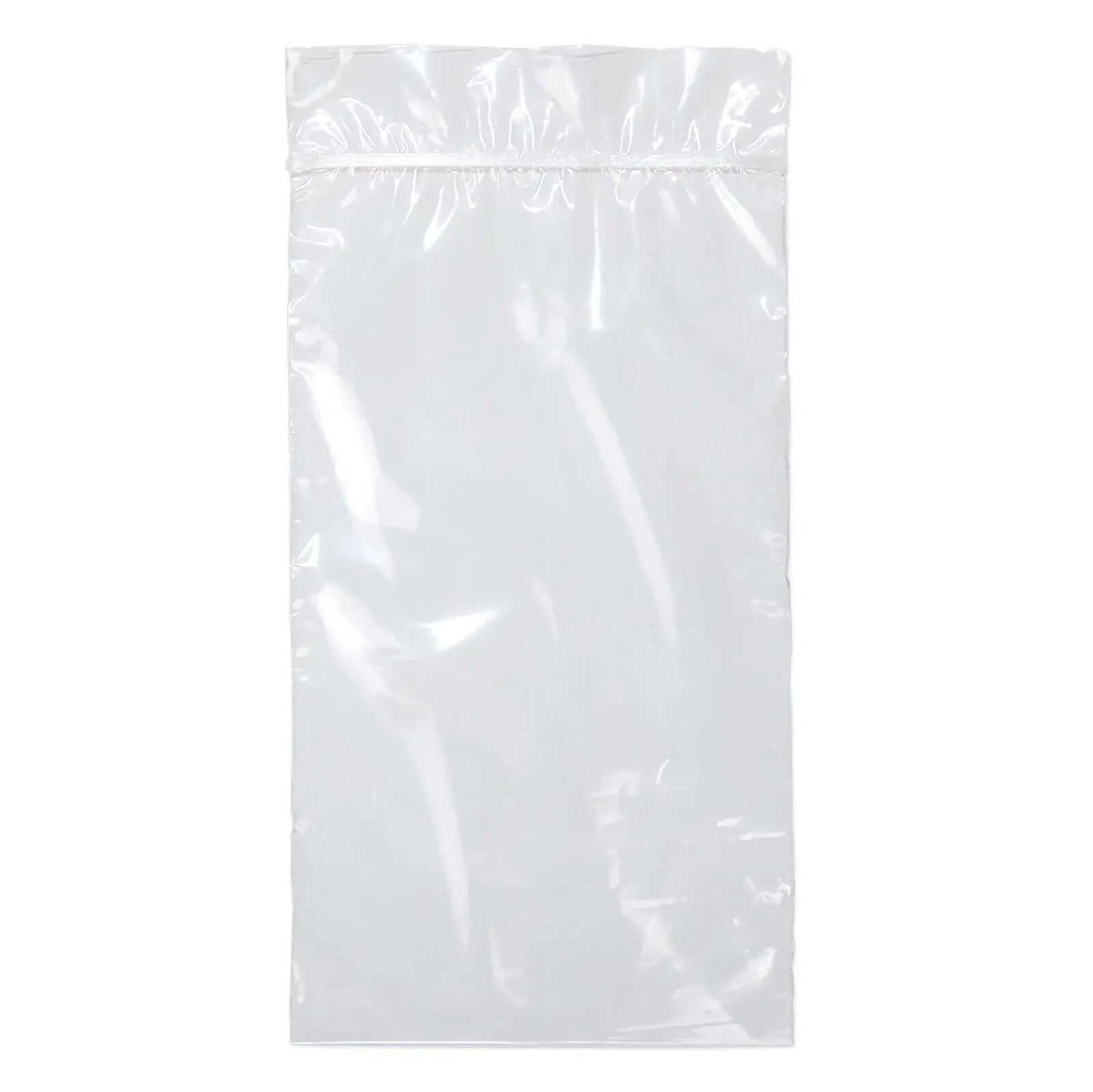 96 Wholesale Clear Poly Zip Pouches - at 