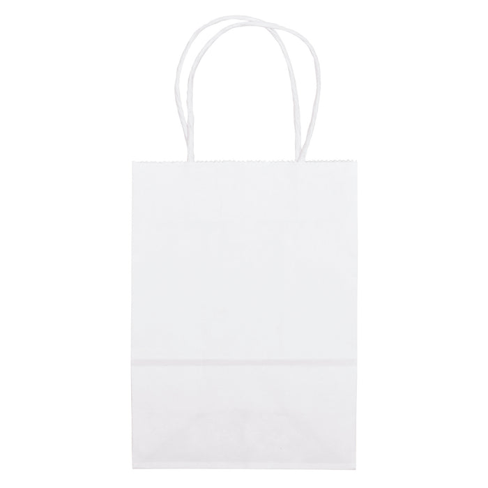 Wholesale Pup-White Paper Bag - 9196