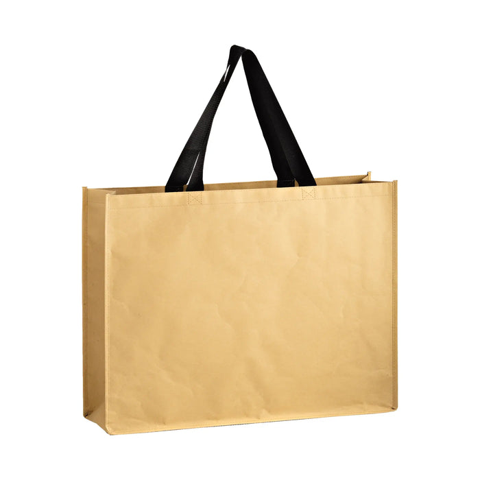 Wholesale NON-WOVEN HYBRID TOTE WITH PAPER EXTERIOR - MACK24